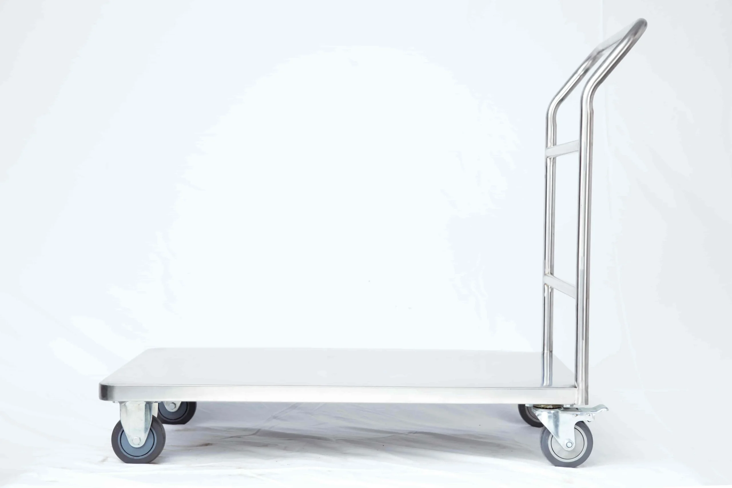 Single-Tier Flatbed Hand Trolley - 图片 3