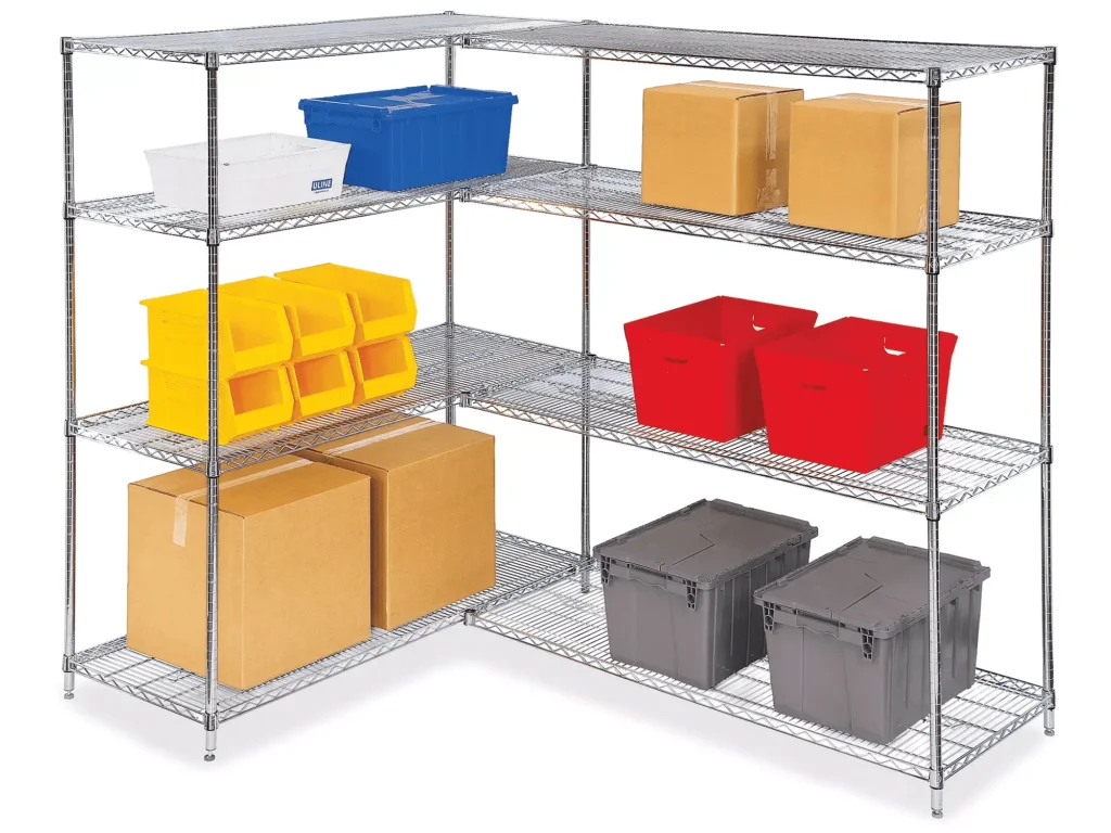 Chrome Wire Shelving