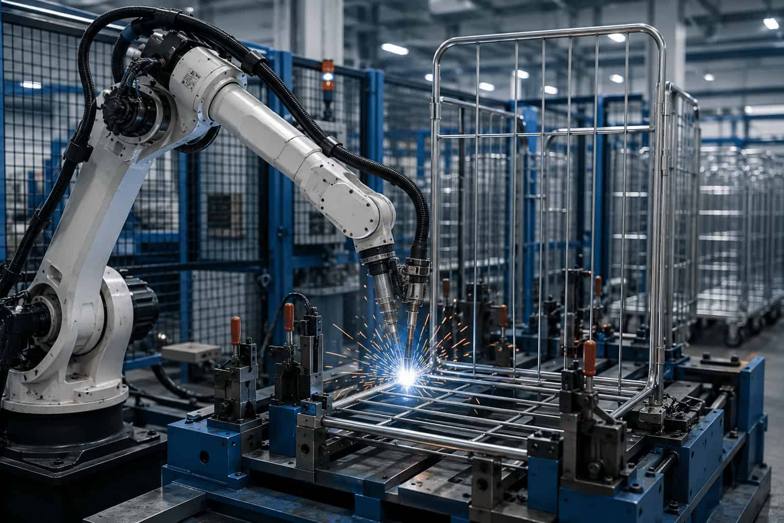 Automated warehouse storage system concept